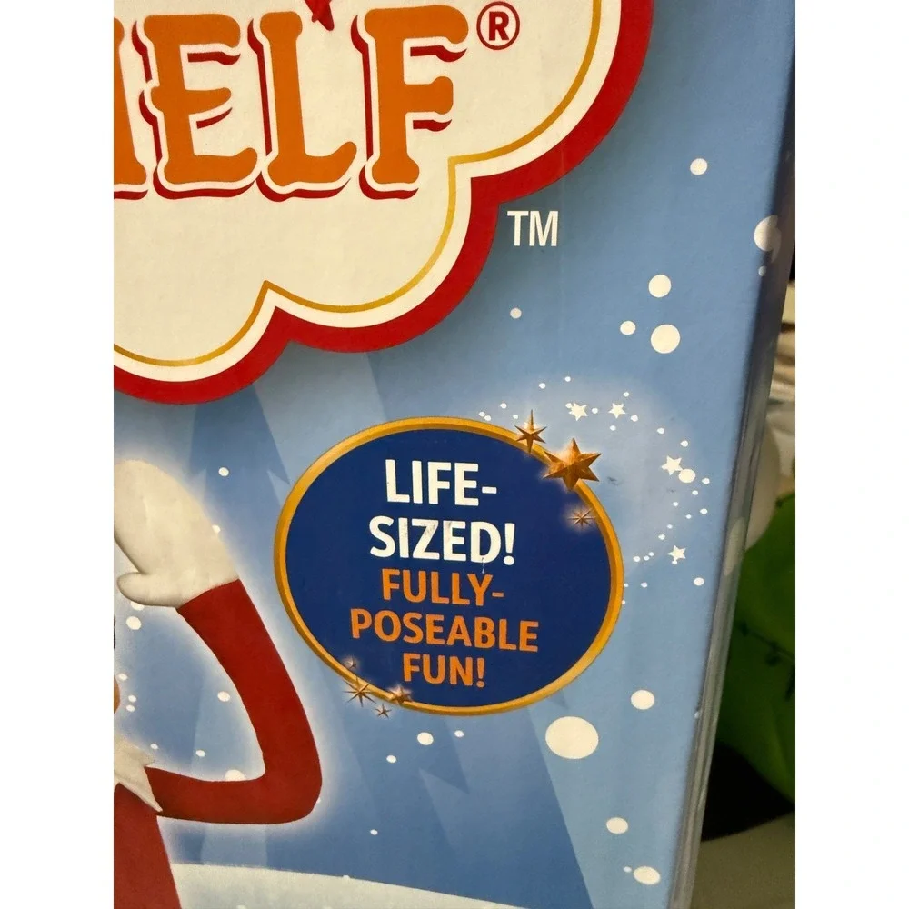 5 FT POSEABLE ELF ON THE SHELF INDOOR/OUTDOOR CHRISTMAS DECOR FAST SHIPPING!!